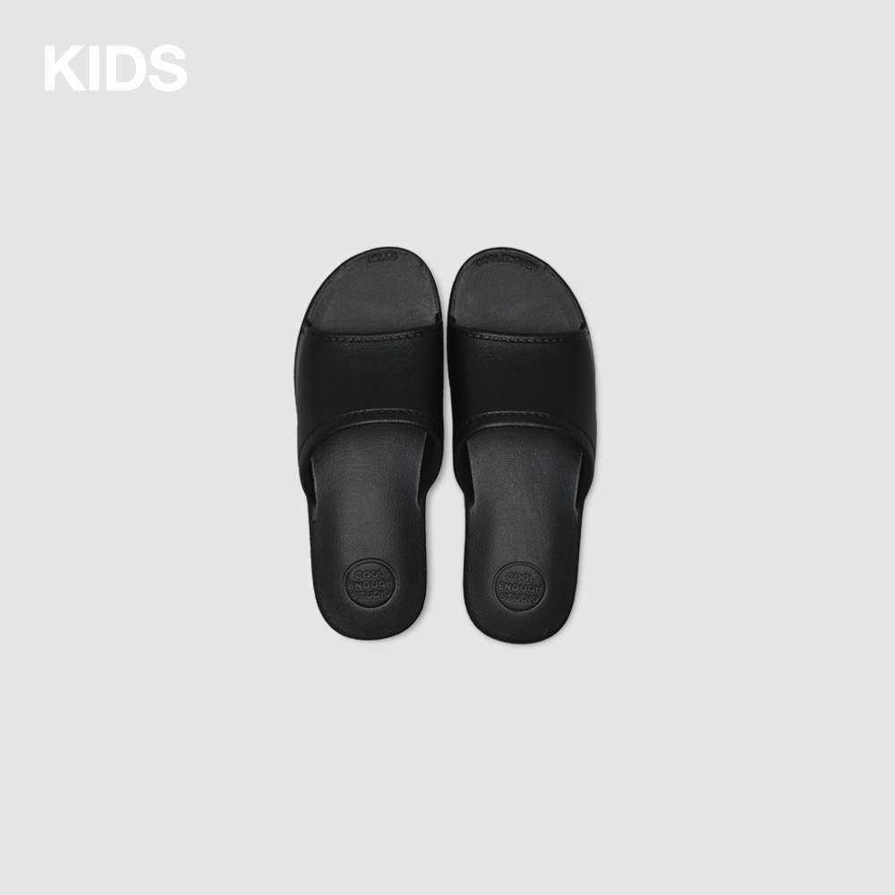 THE PLASTIC SHOES [BLACK] KIDS